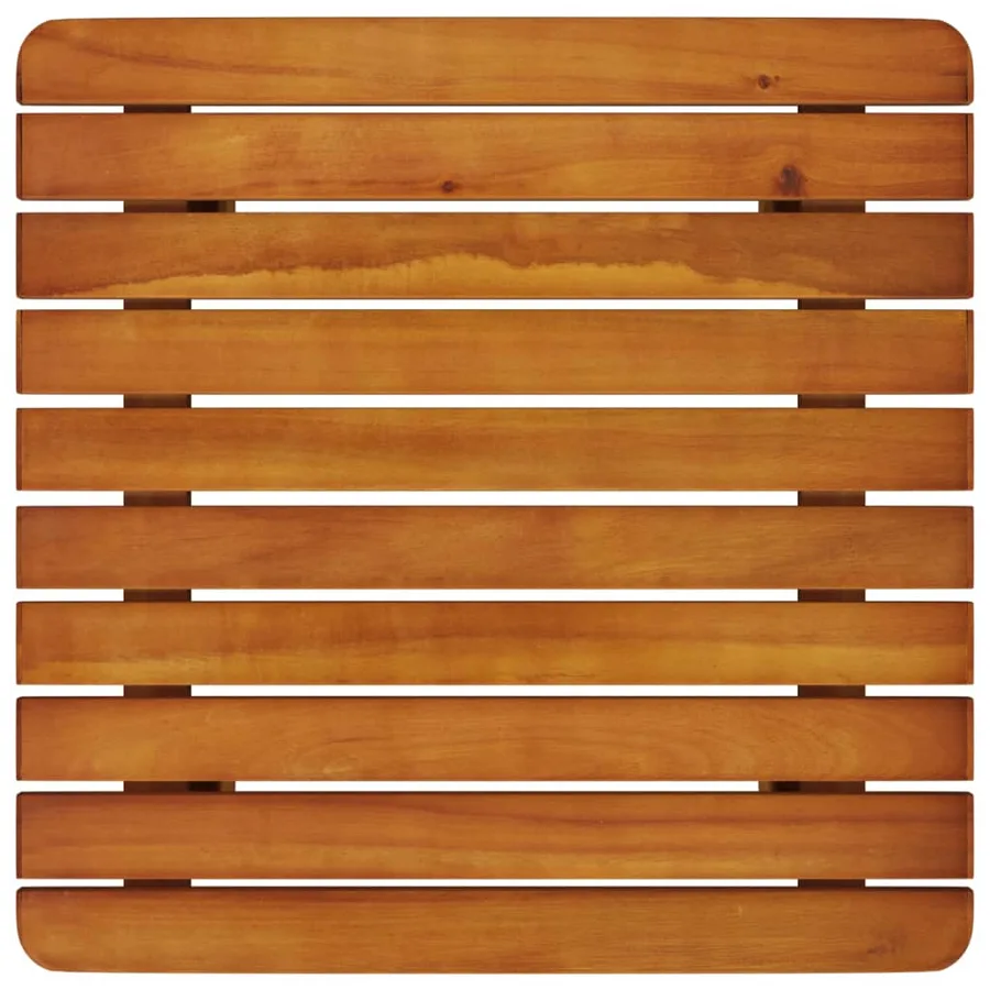 Mobilier de bistro 3 pcs Bois d'acacia solide - 6