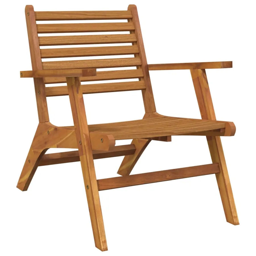 Mobilier de bistro 3 pcs Bois d'acacia solide - 7