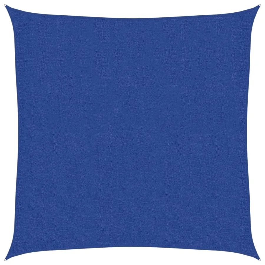 Voile d'ombrage 160 g/m² Bleu 2,5x2,5 m PEHD - 2