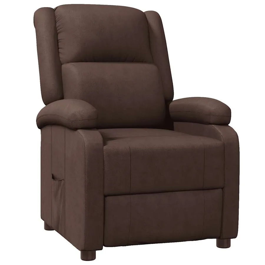 Fauteuil inclinable Marron Similicuir - 2