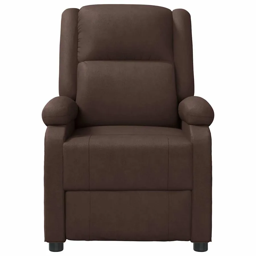 Fauteuil inclinable Marron Similicuir - 3