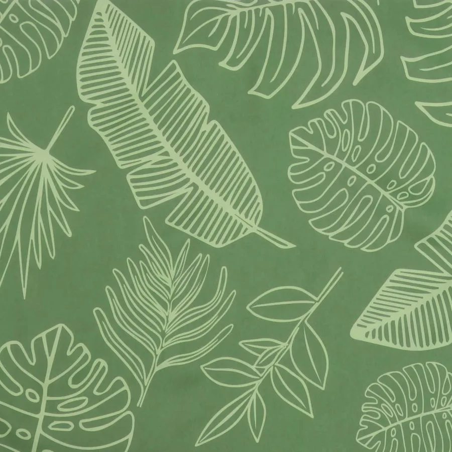 Coussin de banc de jardin motif de feuilles 100x50x7 cm - 6