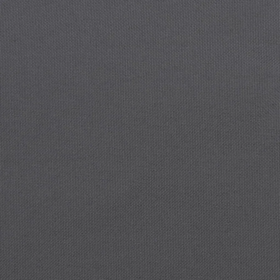 Coussin rond anthracite Ø 60 x11 cm tissu oxford - 6