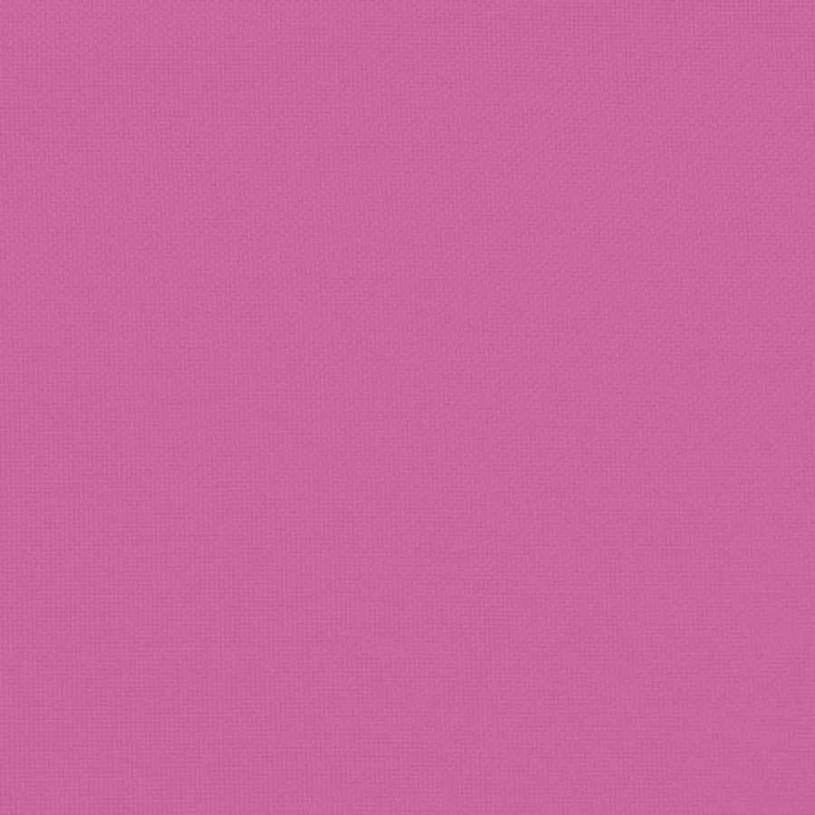 Coussins de chaise à dossier bas lot de 6 rose tissu - 9