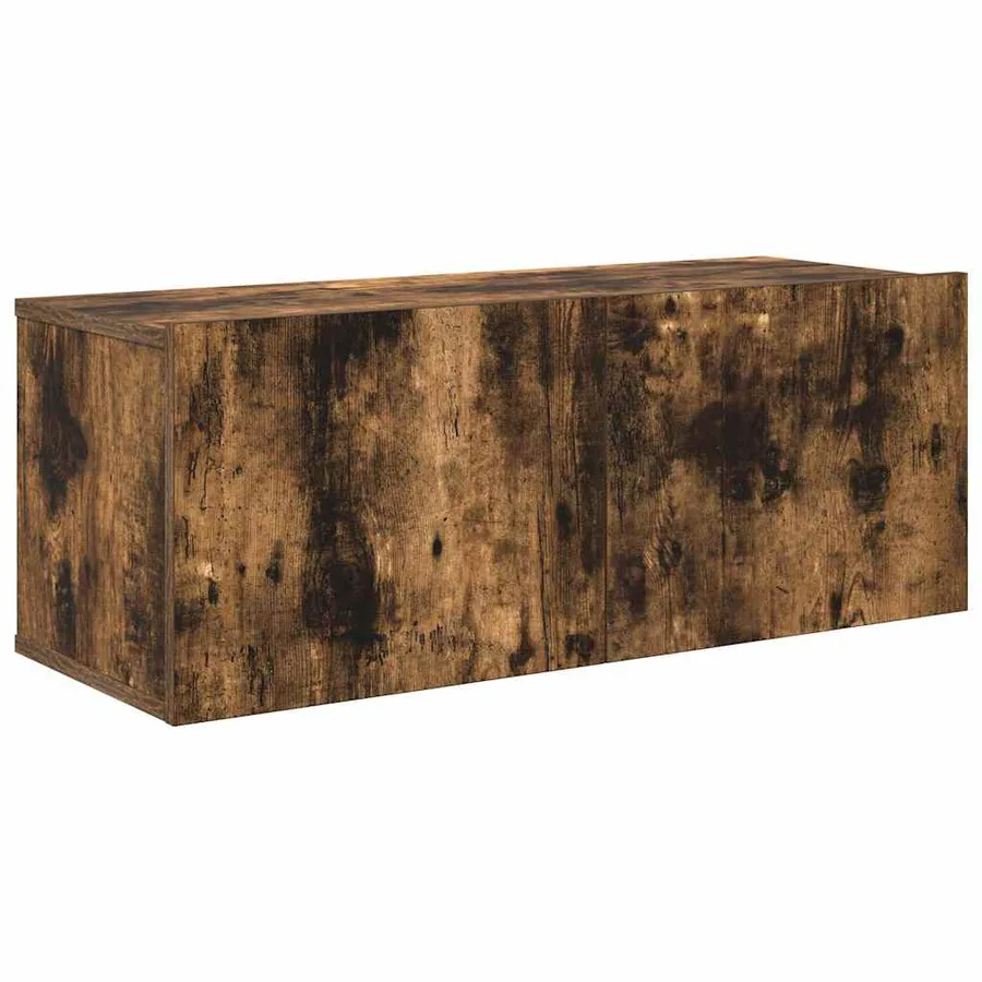 Ensemble de meubles TV 7 pcs Chêne fumé Bois d'ingénierie - 5