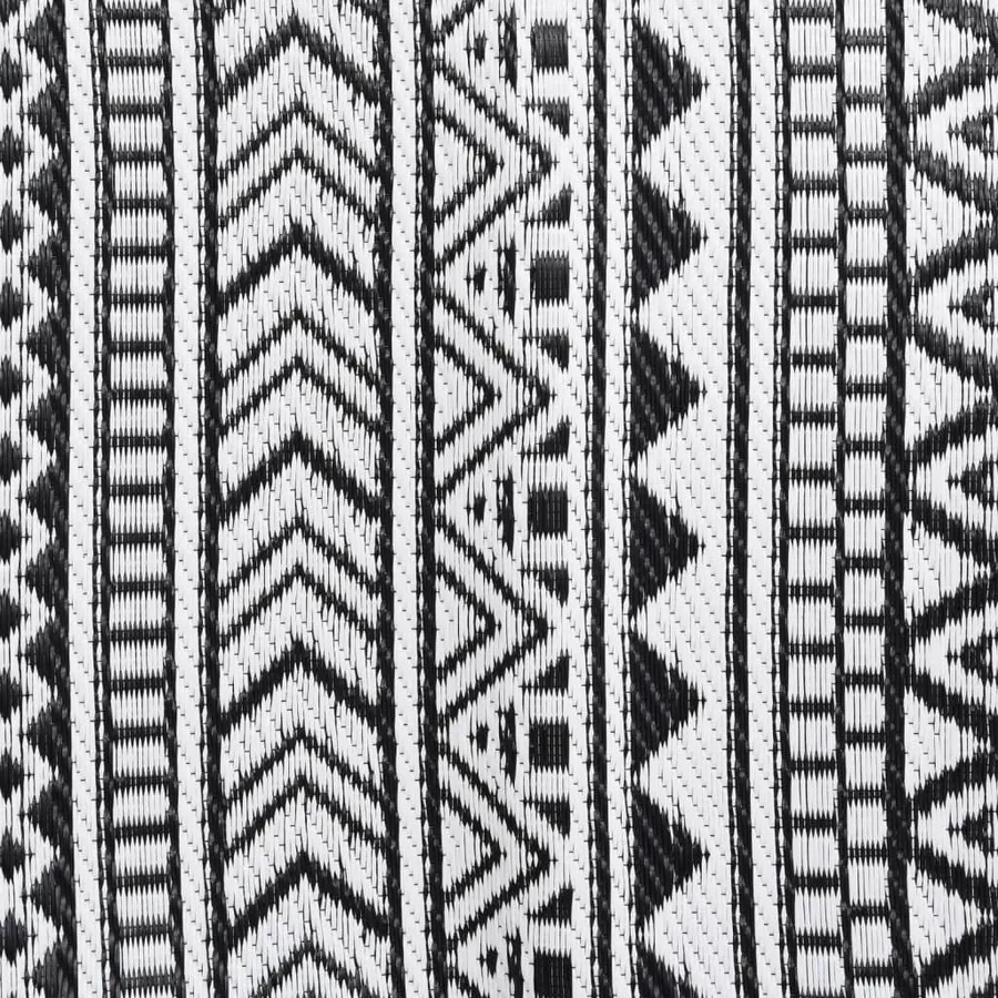 Tapis d'extérieur ARAKIL Noir 140x200 cm PP - 6