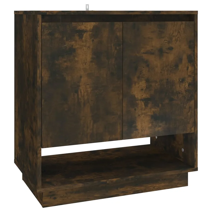 Buffet Chêne fumé 70x41x75 cm Bois d'ingénierie - 2