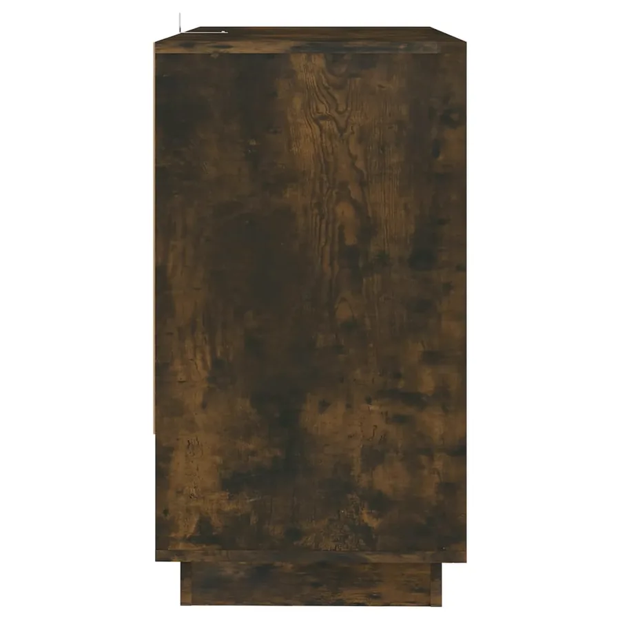 Buffet Chêne fumé 70x41x75 cm Bois d'ingénierie - 4