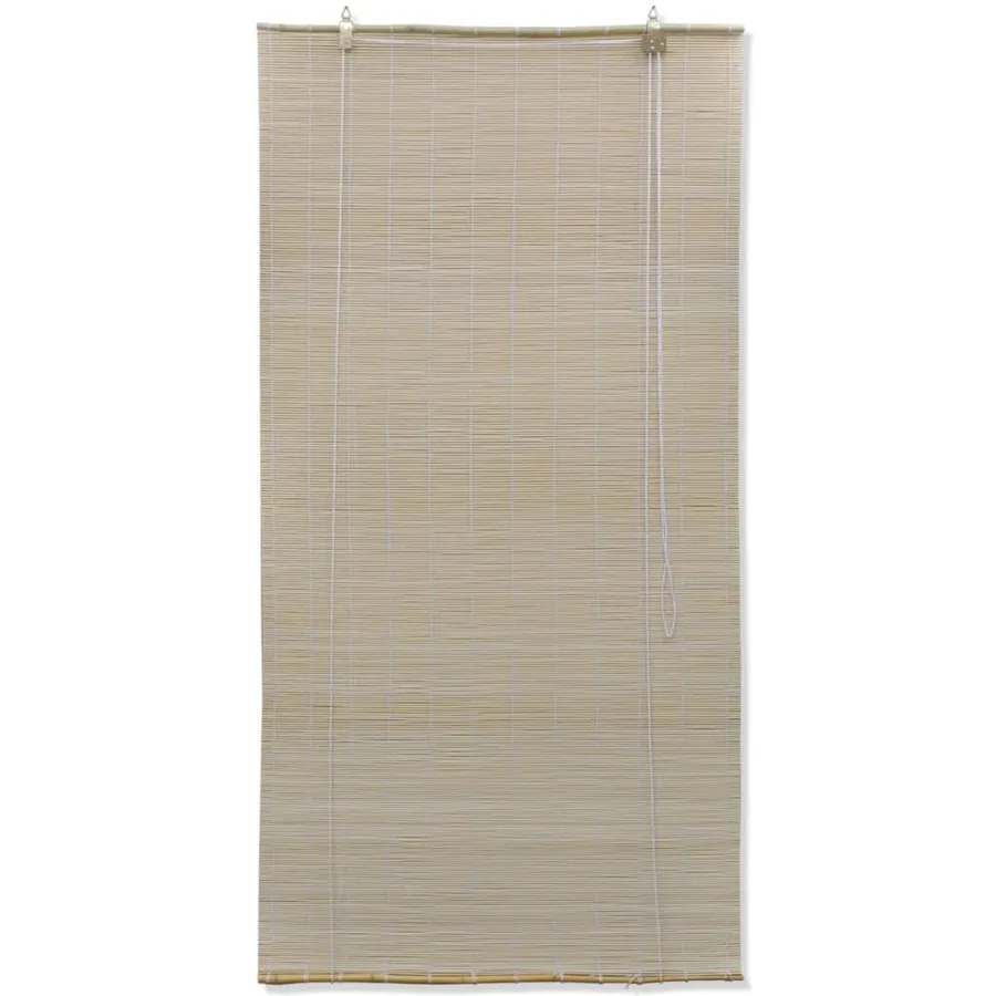 Stores à rouleau Bambou naturel 4 pcs 120x160 cm - 3