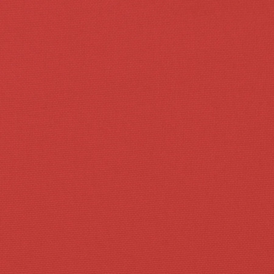 Coussins de chaise de jardin lot de 2 rouge 50x50x4 cm - 8