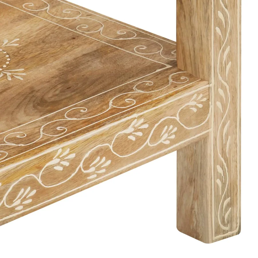 Table console 80x35x74 cm Bois de manguier massif - 5