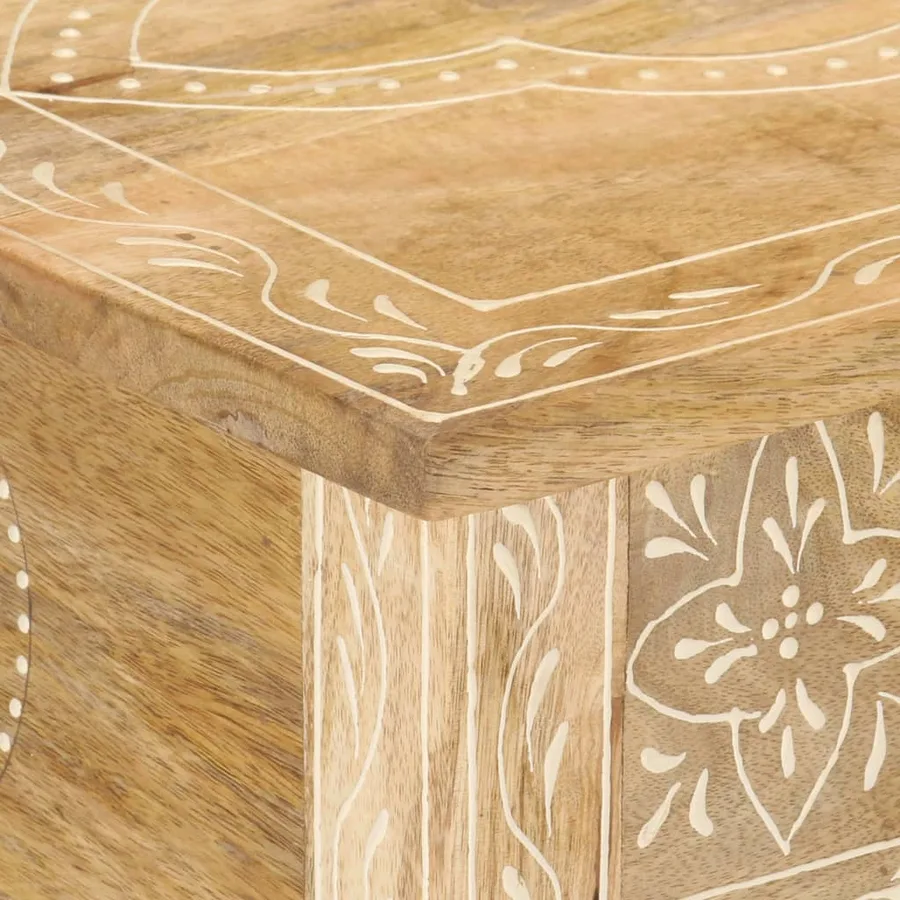 Table console 80x35x74 cm Bois de manguier massif - 6