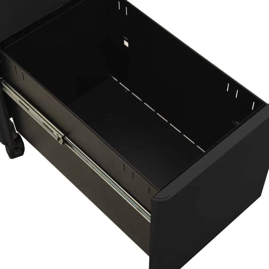 Classeur mobile Anthracite 30x45x59 cm Acier - 7