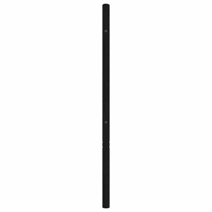 Tête de lit de remplacement métal noir 193 cm - 5