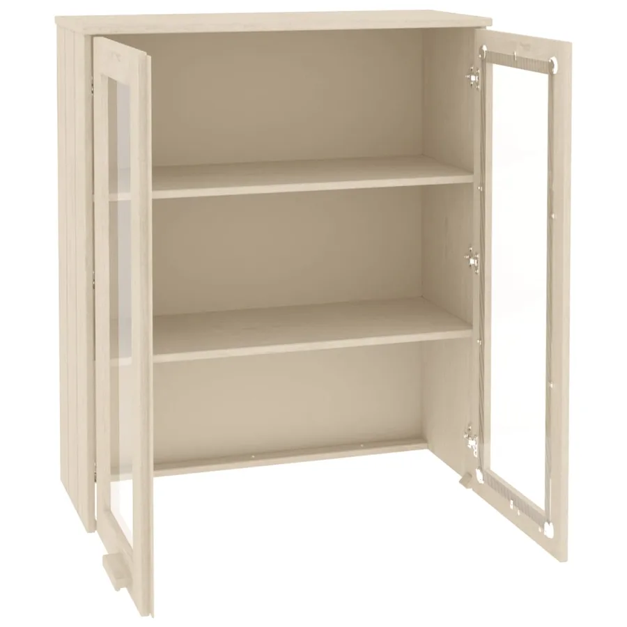 Dessus de buffet HAMAR Marron miel 85x35x100 cm Bois de pin - 4