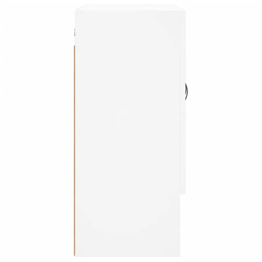 Armoire murale blanc 60x31x70 cm bois d'ingénierie - 7