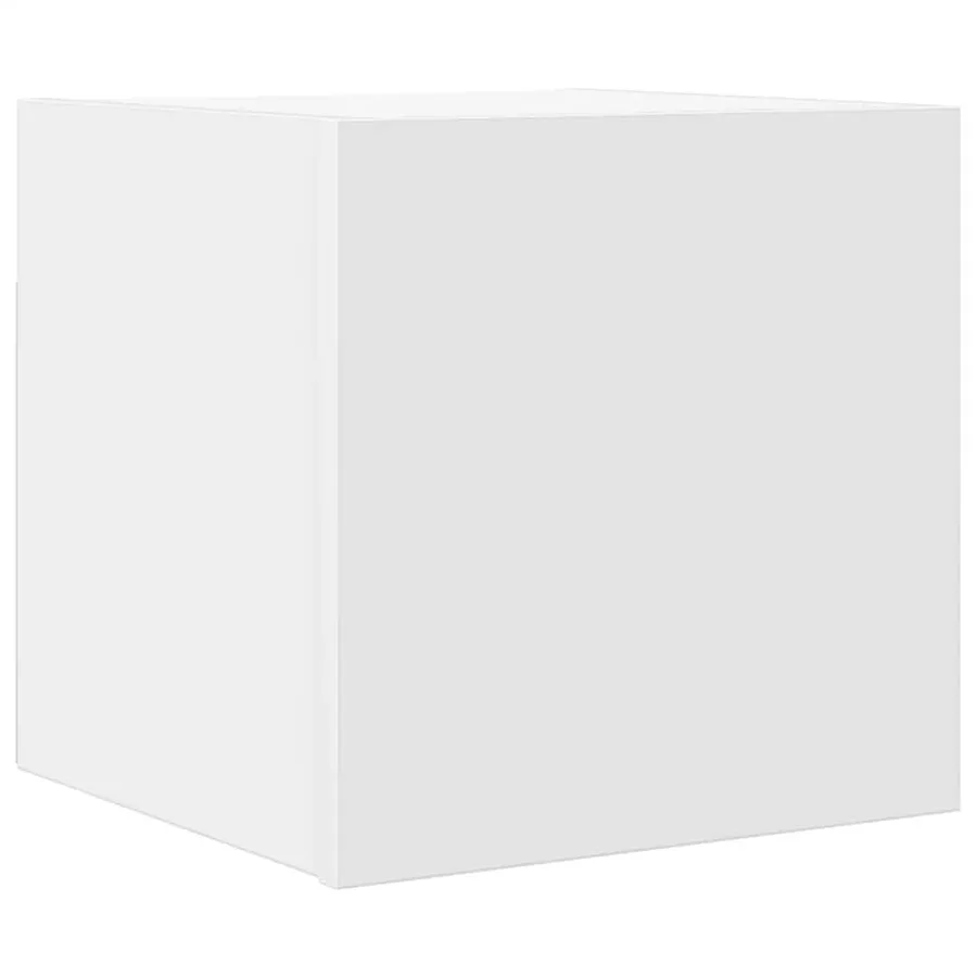 Meuble TV mural Blanc 30,5x30x30 cm - 2