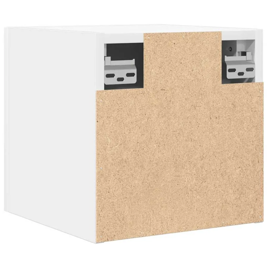 Meuble TV mural Blanc 30,5x30x30 cm - 6