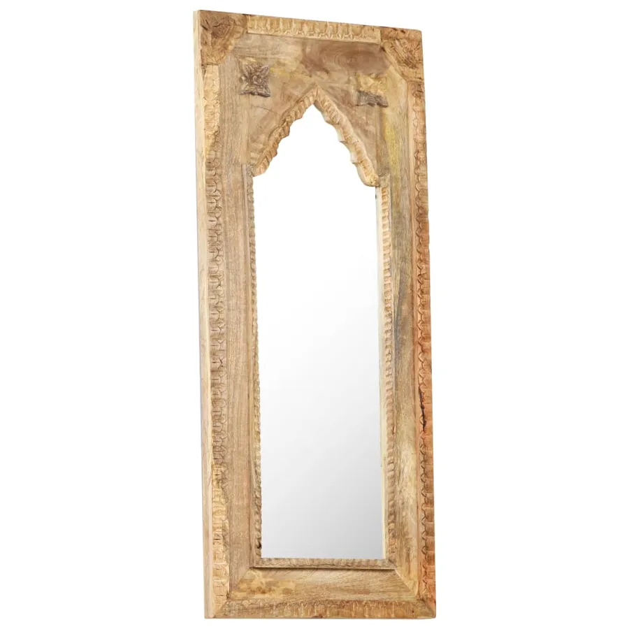 Miroir 50x3x110 cm Bois de manguier massif - 2