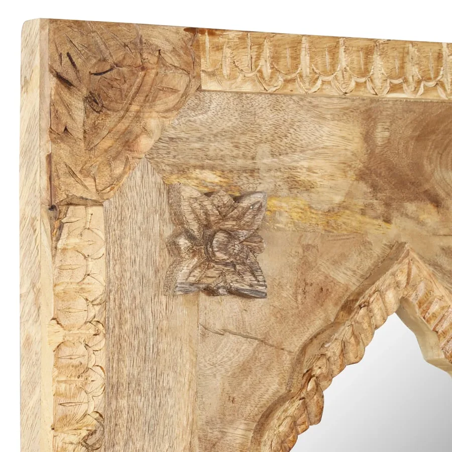 Miroir 50x3x110 cm Bois de manguier massif - 4