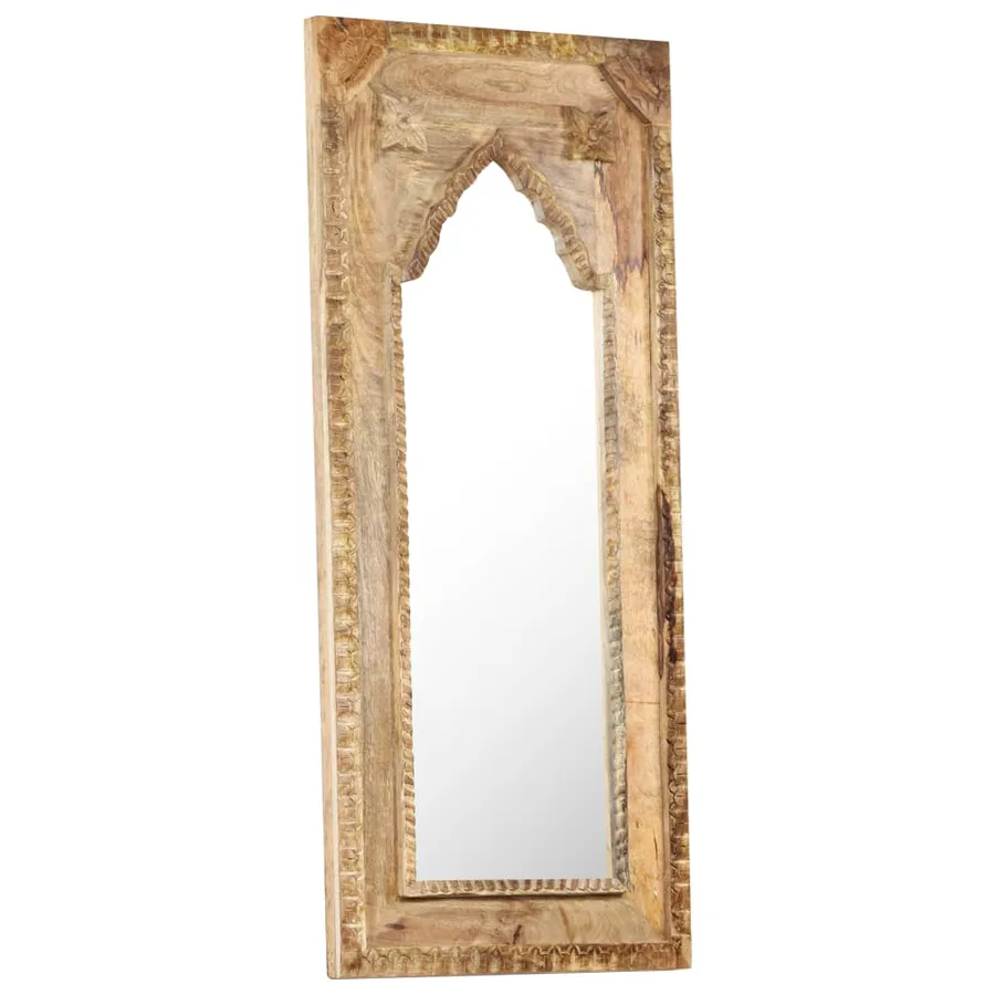 Miroir 50x3x110 cm Bois de manguier massif - 7