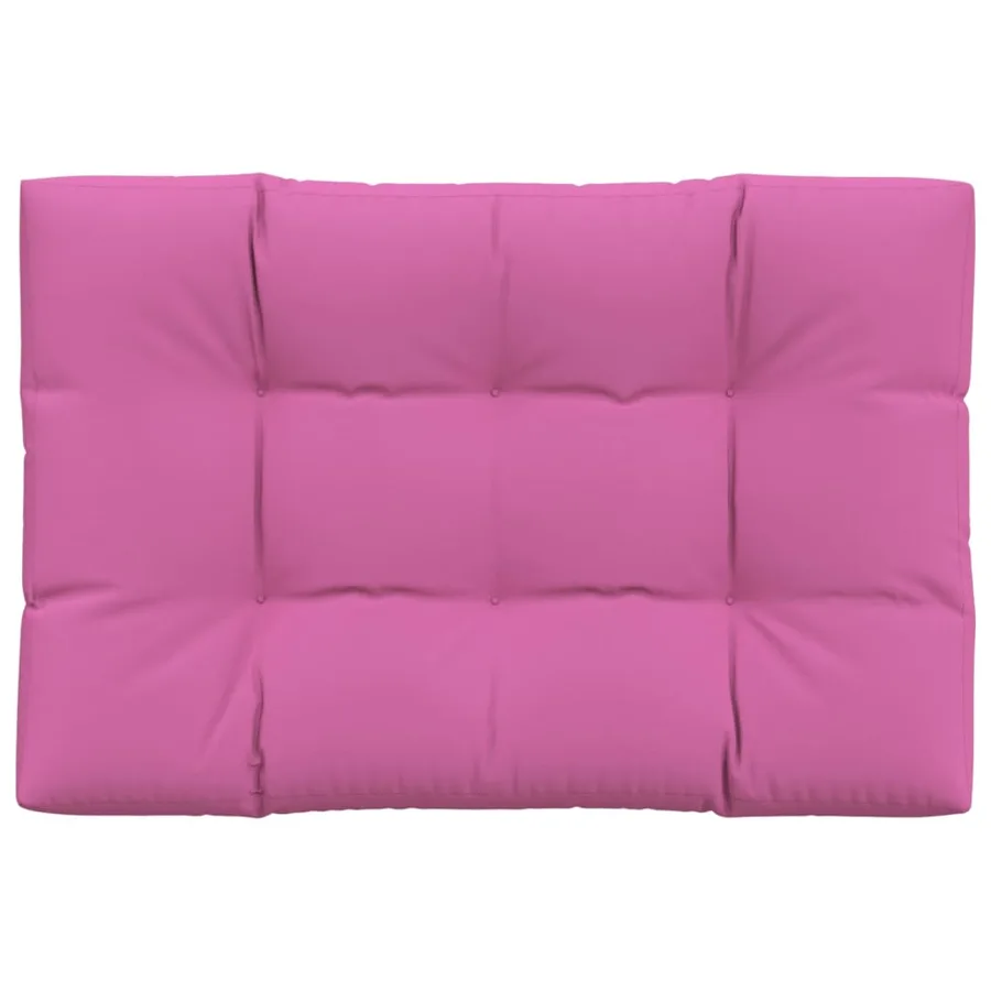 Coussin de palette Rose 120x80x12 cm tissu - 2