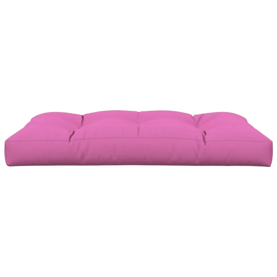 Coussin de palette Rose 120x80x12 cm tissu - 5