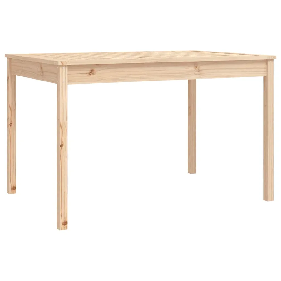 Ensemble à manger de jardin 4 pcs bois massif de pin - 8