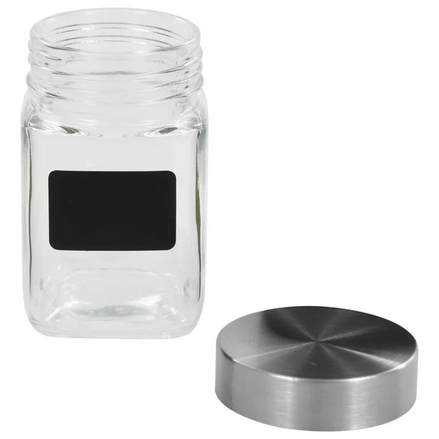 Pots de conservation avec autocollant 24 pcs 300 ml - 3