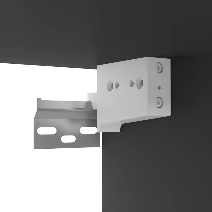 Meuble TV suspendu Noir 100x30x26,5 cm Bois d’ingénierie - 6