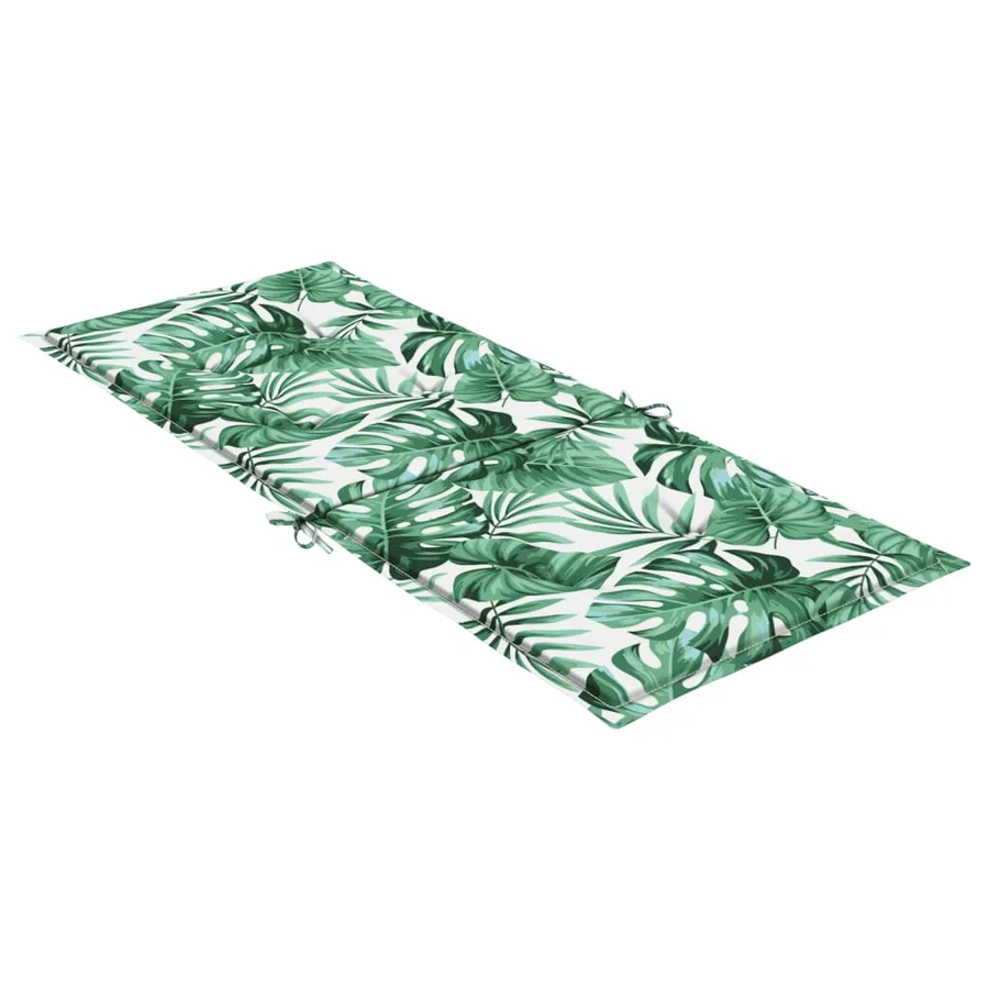 Coussins de chaise à dossier haut lot de 6 modèle de feuille - 6