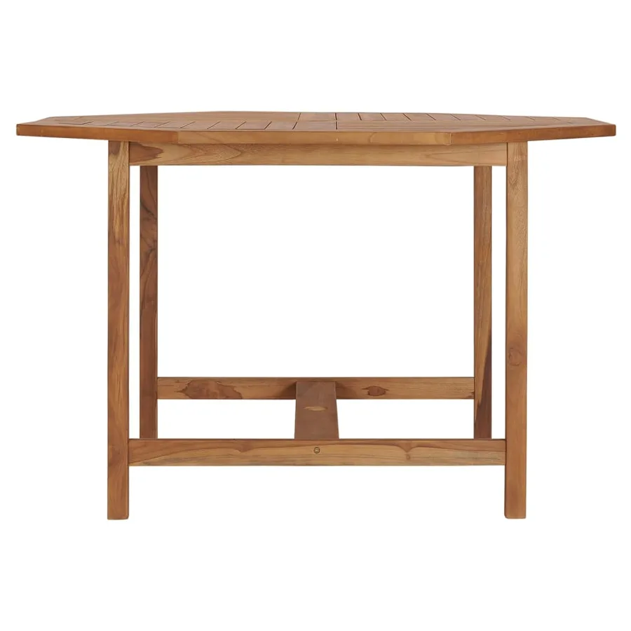 Table à dîner de jardin 110x110x75 cm Bois massif de teck - 3