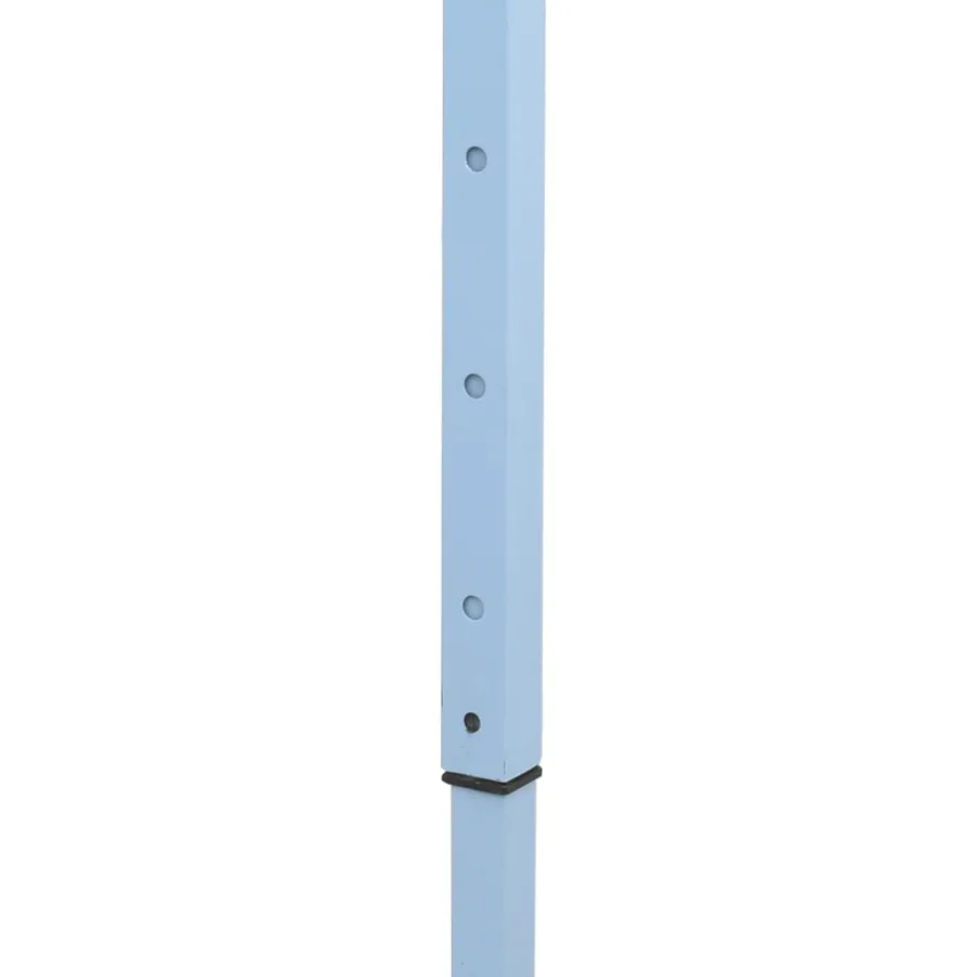 Tente de réception pliable avec 4 parois 2x2 m Acier Crème - 8