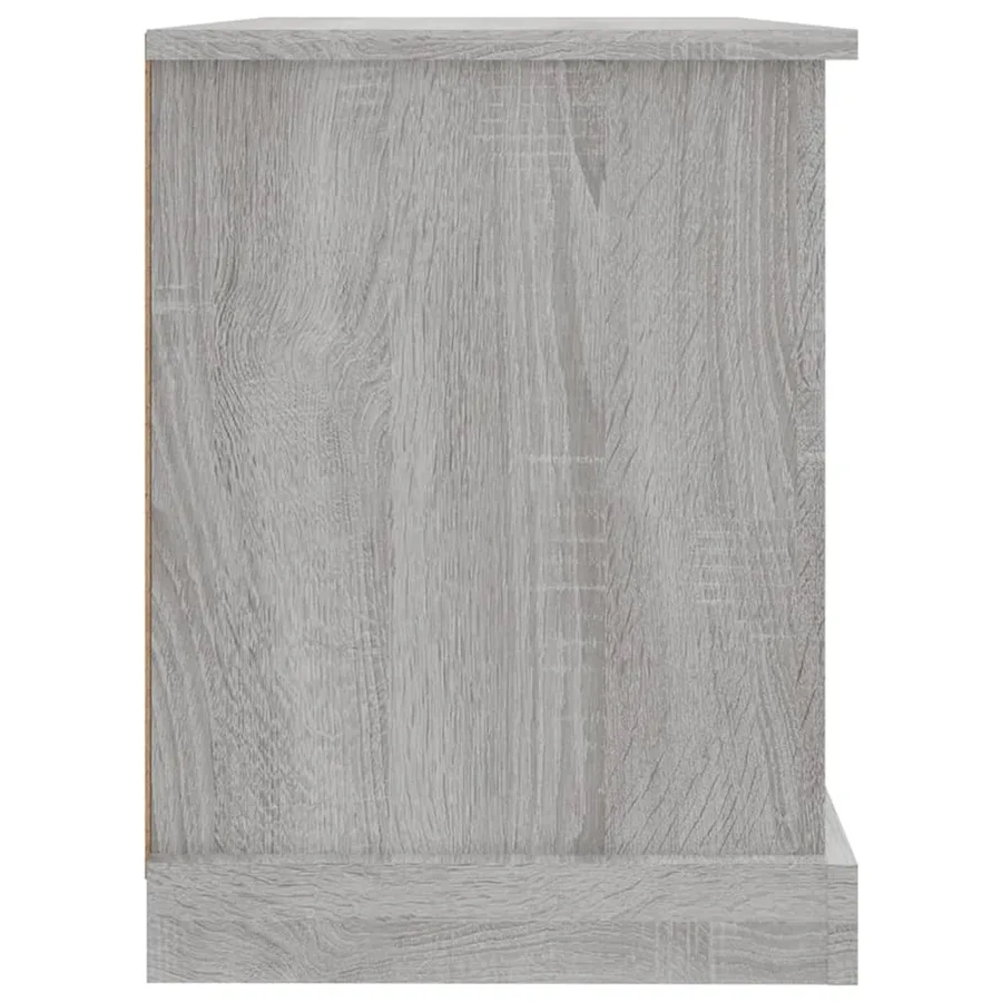 Meuble TV sonoma gris 73x35,5x47,5 cm bois d'ingénierie - 8