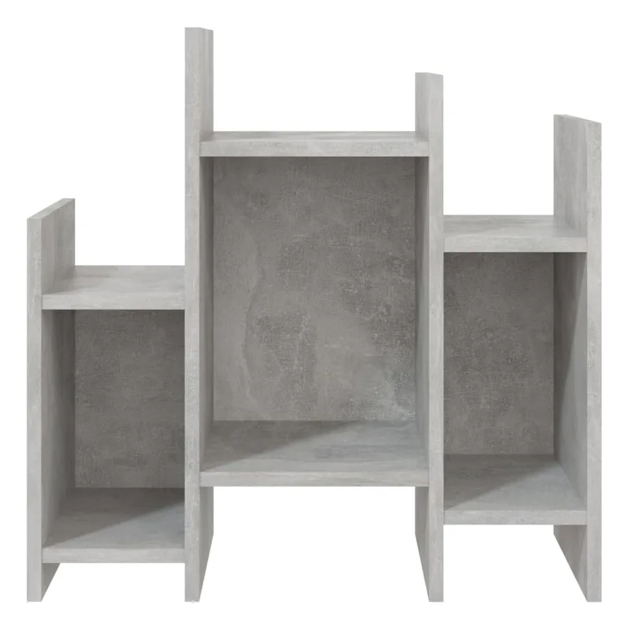 Armoire latérale Gris béton 60x26x60 cm Aggloméré - 5