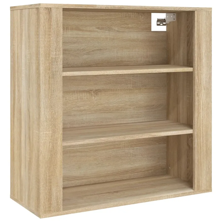 Armoire murale Chêne sonoma 80x33x80 cm Bois d'ingénierie - 2