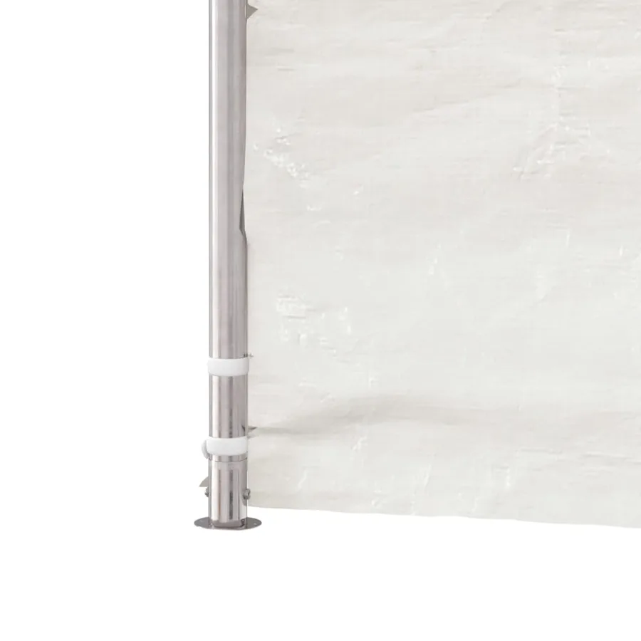 Belvédère avec toit blanc 4,46x2,28x2,69 m polyéthylène - 6