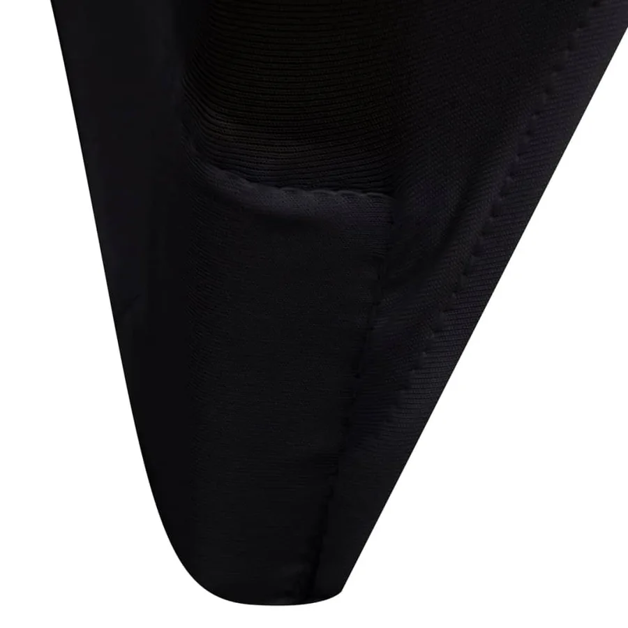 Housses élastiques de chaise Noir 18 pcs - 6