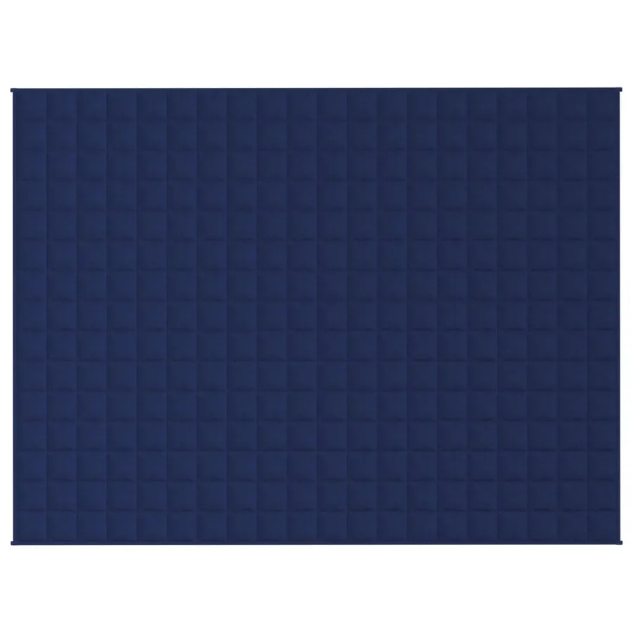 Couverture lestée Bleu 152x203 cm 11 kg Tissu - 3