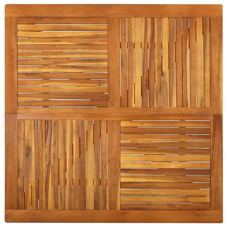 Ensemble à manger de jardin 5 pcs Noir - 5