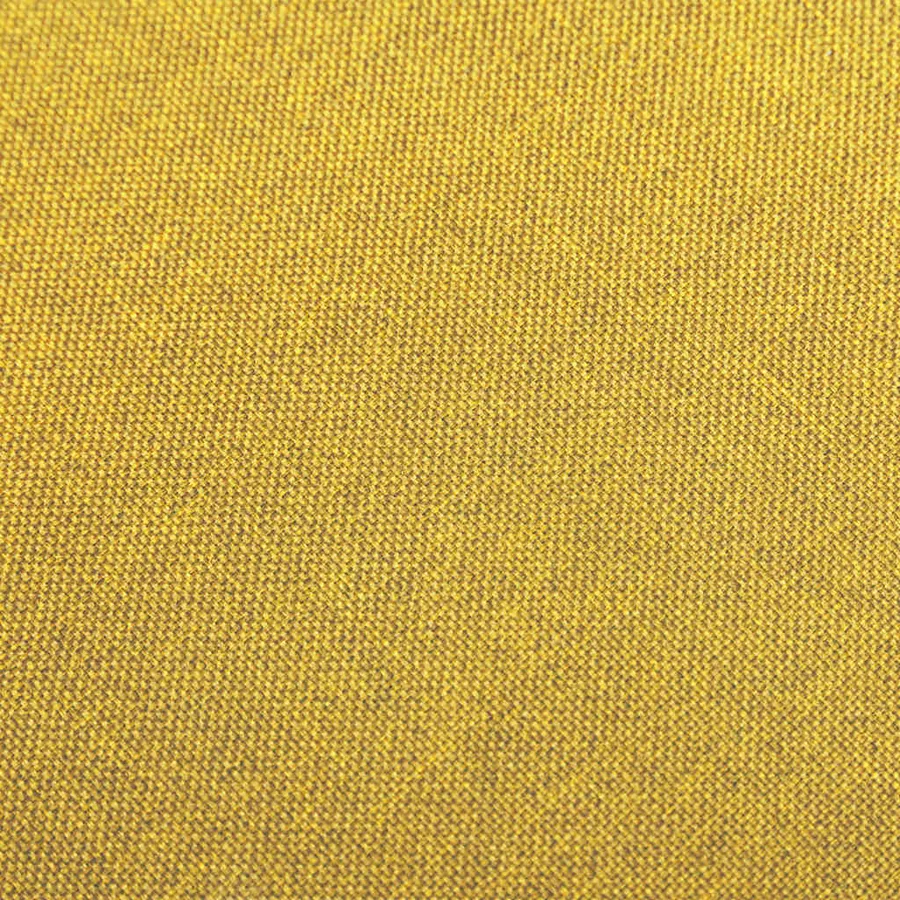Tabourets de bar lot de 2 jaune moutarde tissu - 7