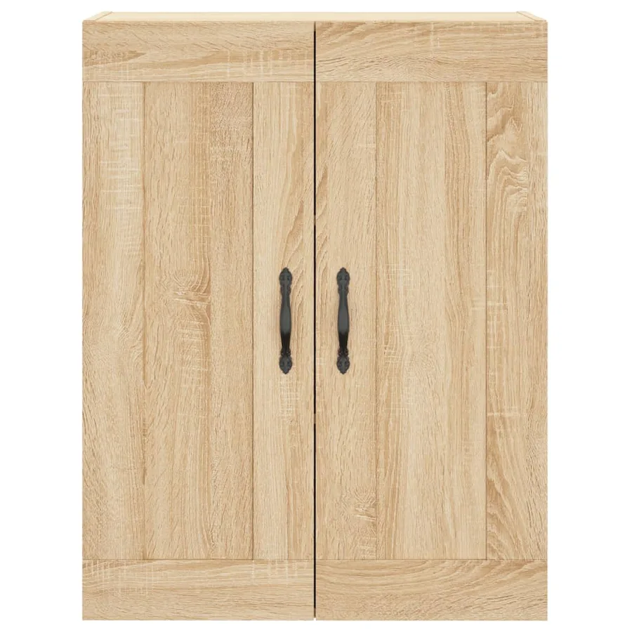 Armoire murale chêne sonoma 69,5x34x90 cm bois d'ingénierie - 7