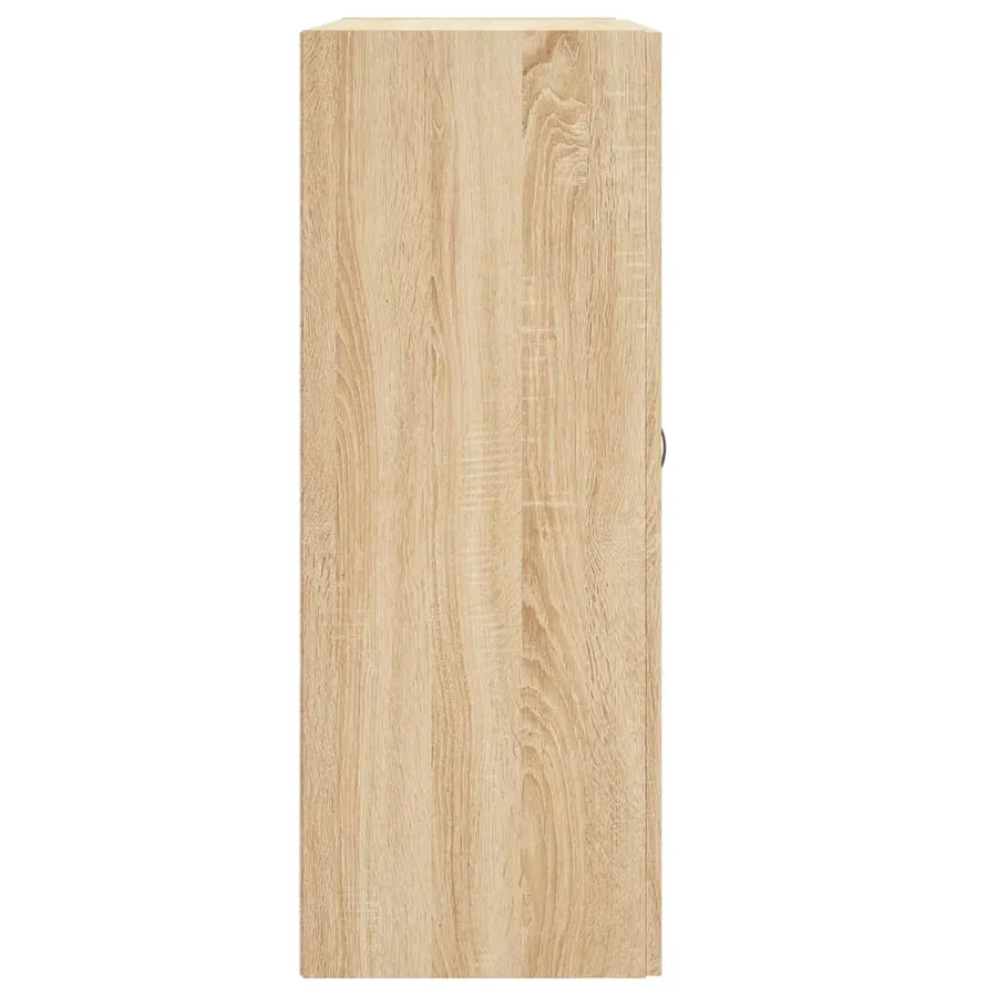 Armoire murale chêne sonoma 69,5x34x90 cm bois d'ingénierie - 8