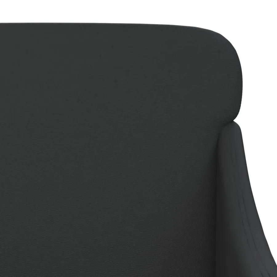 Fauteuil Noir 63x76x80 cm Similicuir - 6