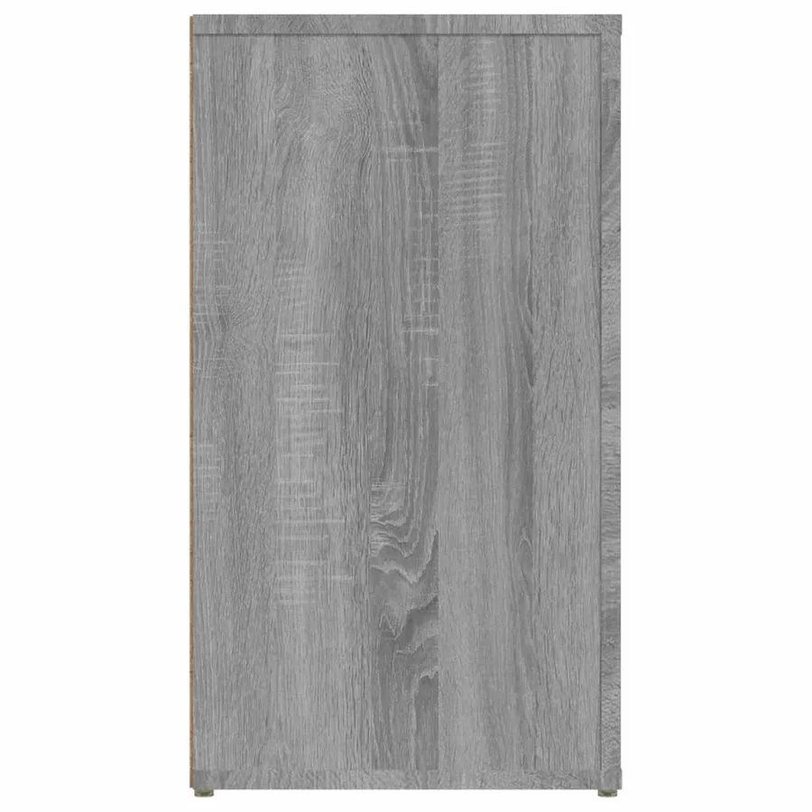 Buffet Sonoma gris 100x33x59,5 cm Bois d'ingénierie - 7