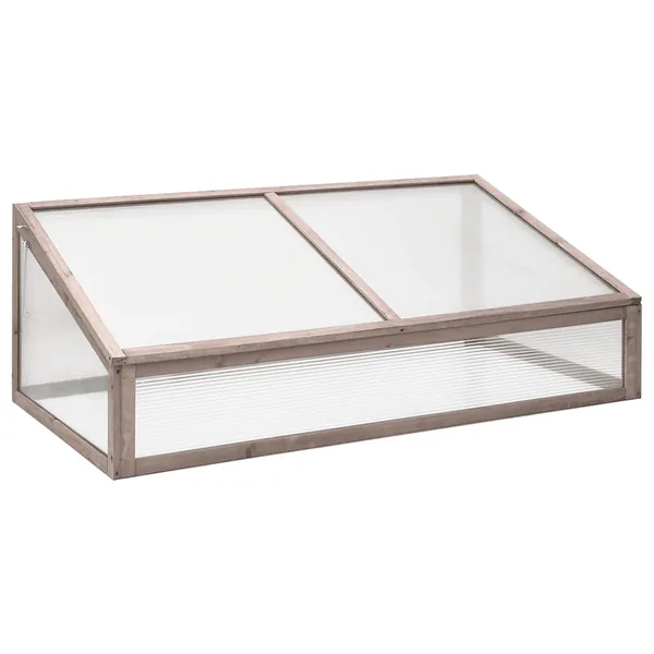 Serre Gris 110x56x39 cm Bois de sapin