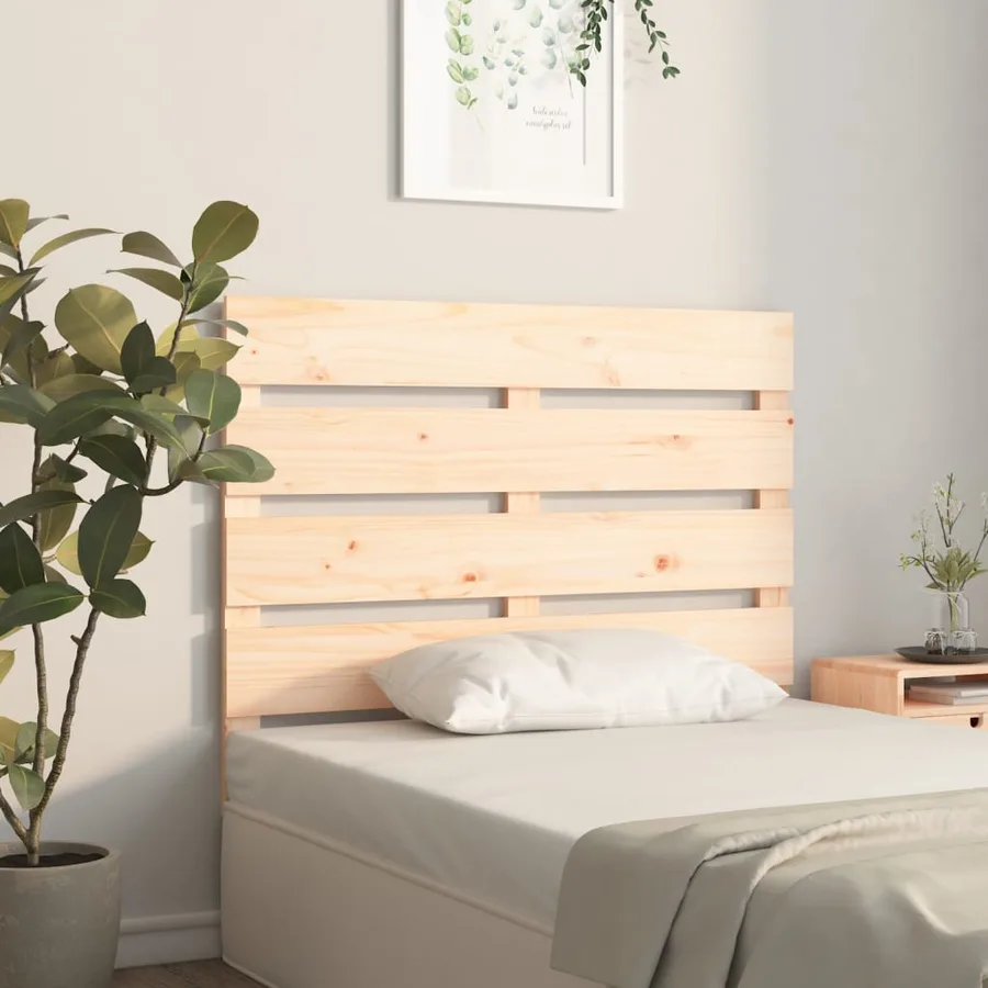 Tête de lit 75x3x80 cm Bois massif de pin - 3