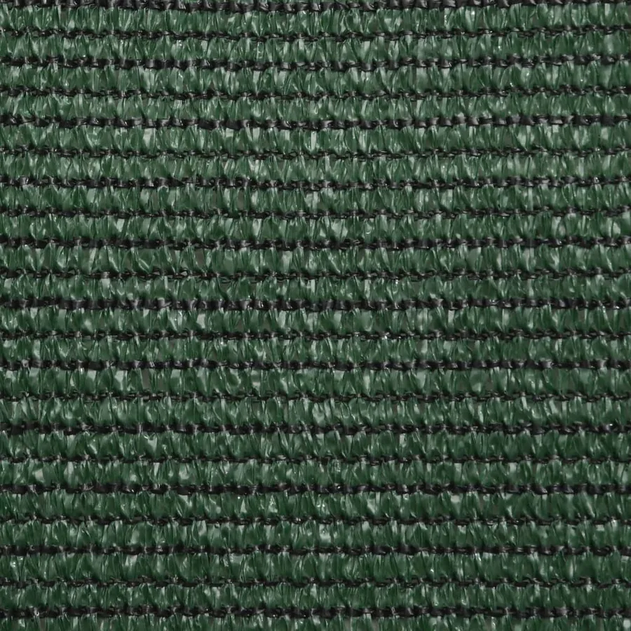 Voile d'ombrage 160 g/m² Vert foncé 2x5 m PEHD - 9