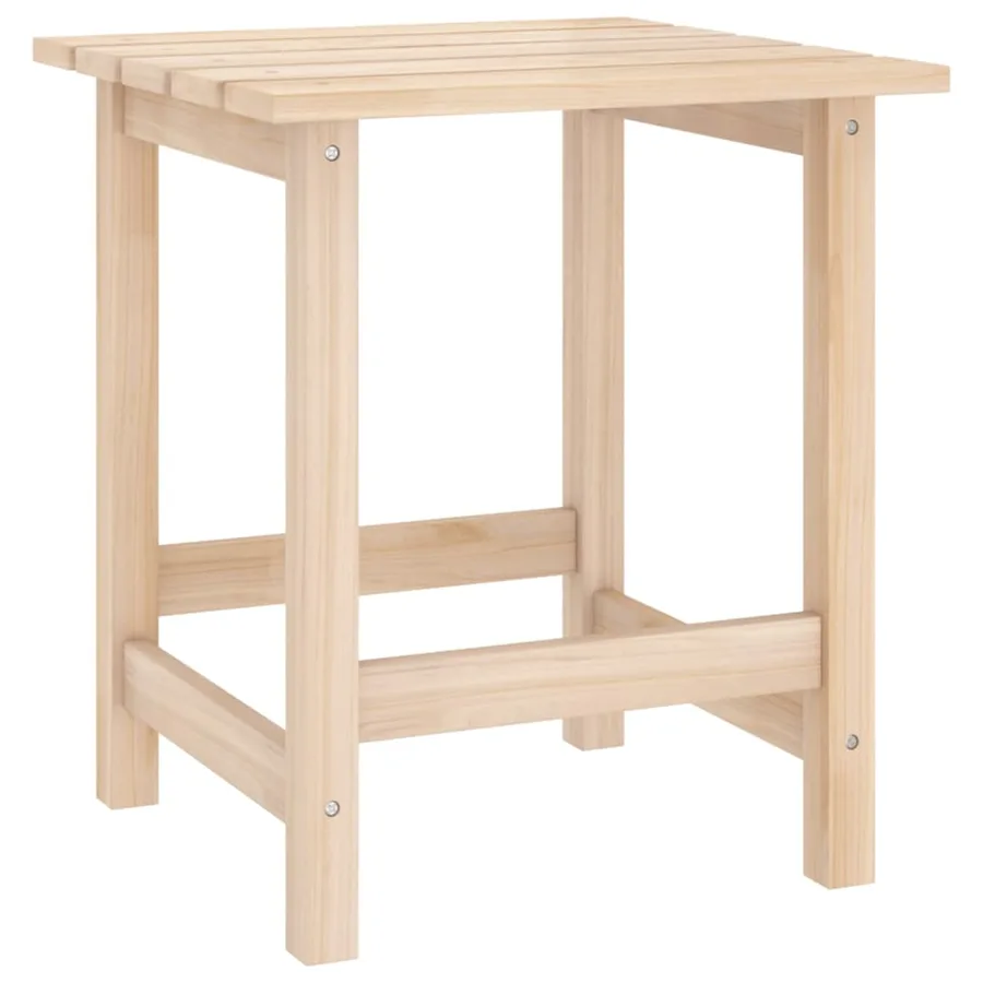Chaise de jardin Adirondack avec repose-pied et table Sapin - 12