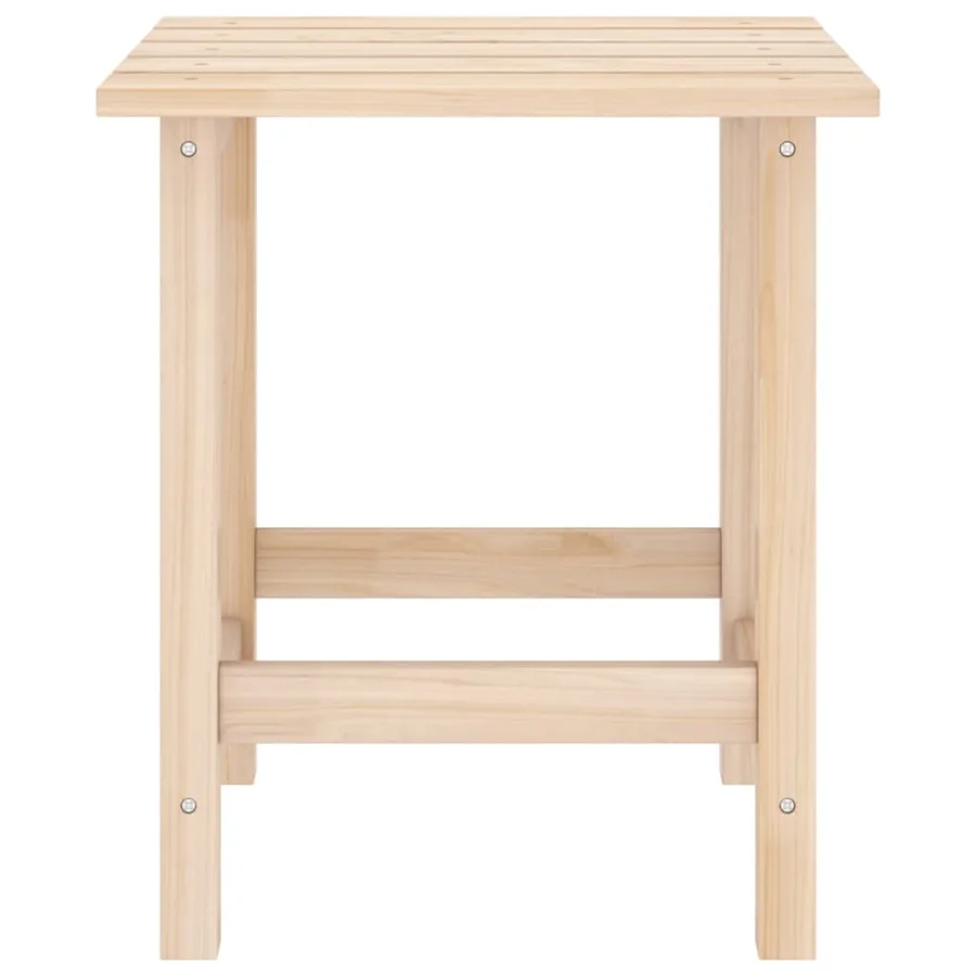Chaise de jardin Adirondack avec repose-pied et table Sapin - 13